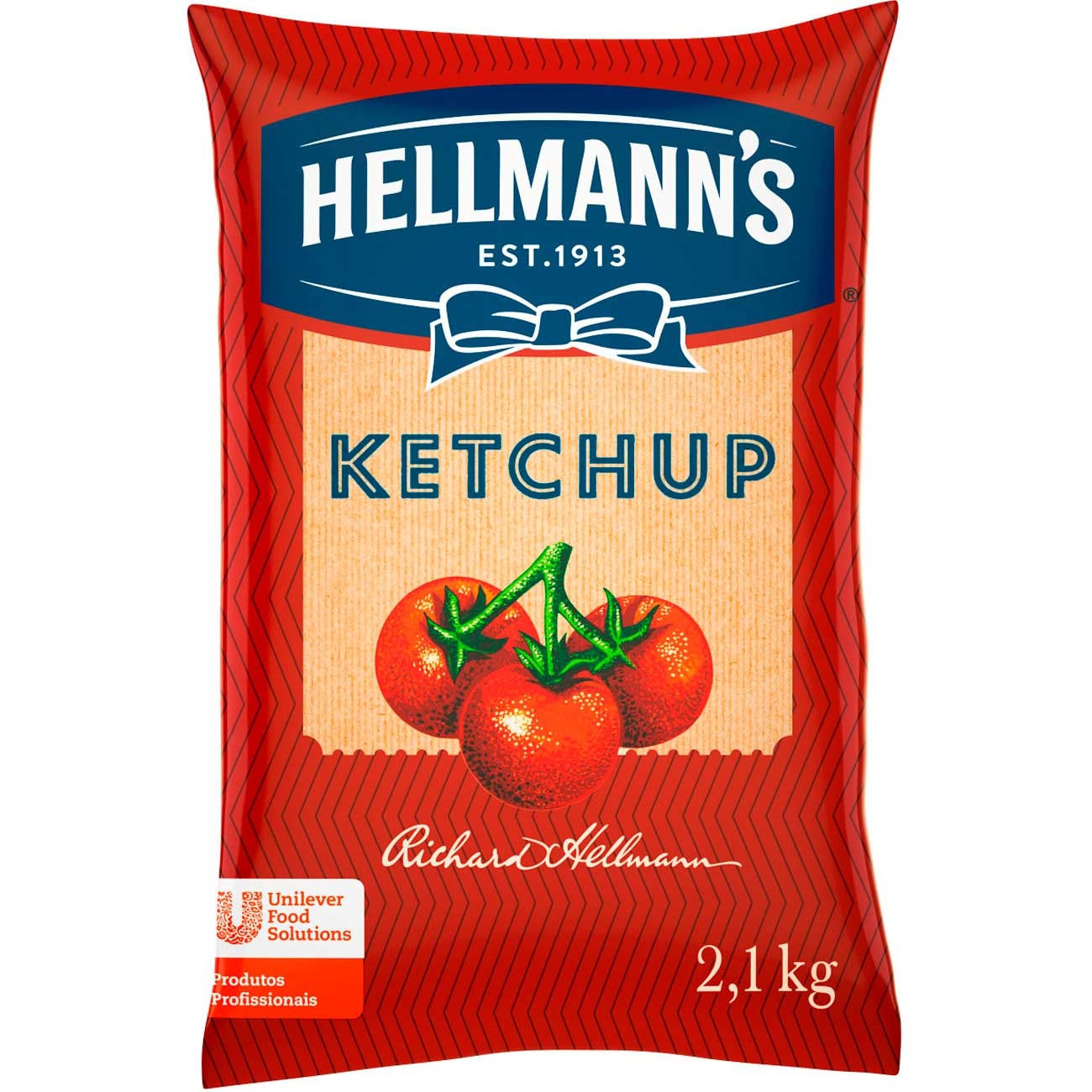 Ketchup Hellmann's Tradicional Bag 2,1kg