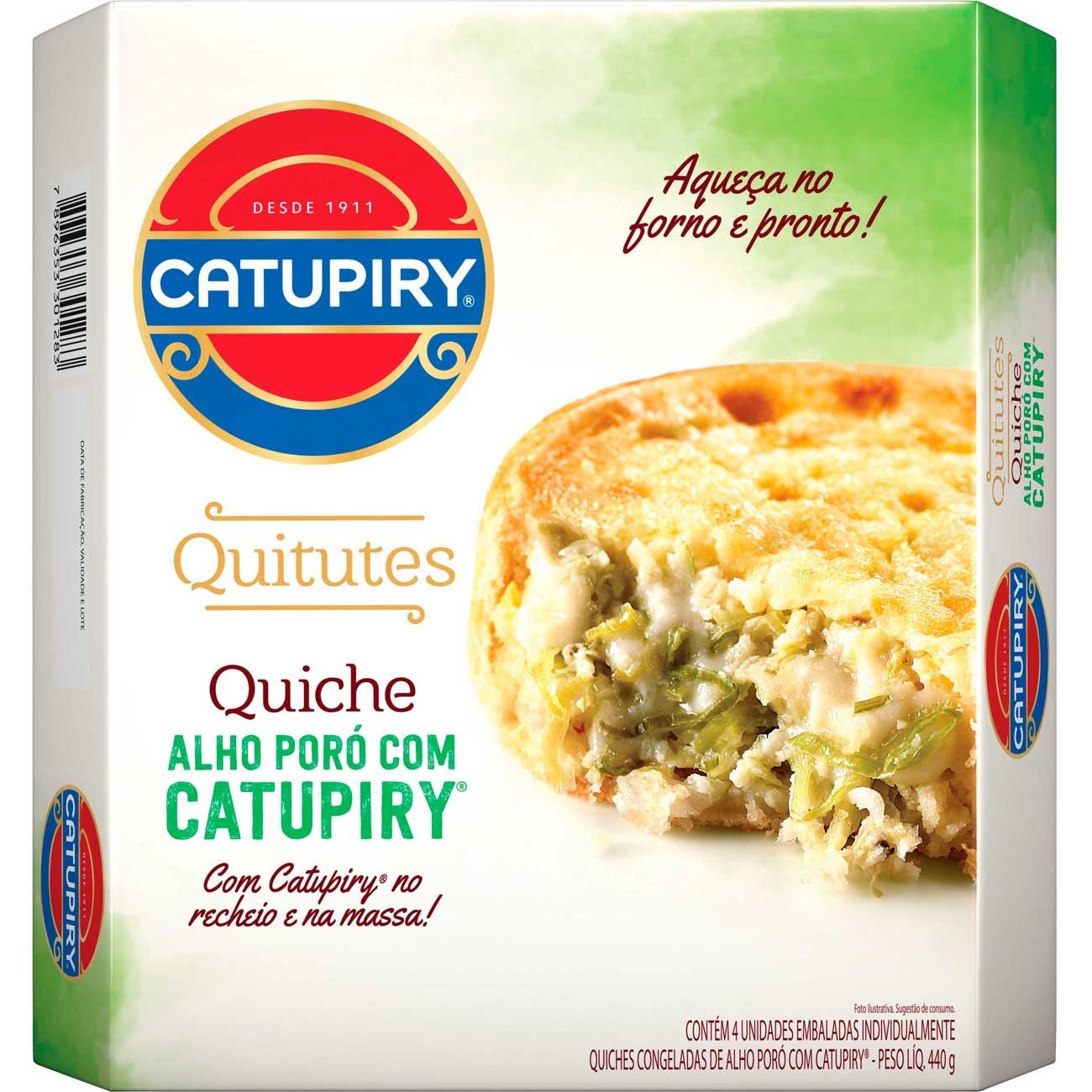 TORTINHA DE PALMITO COM CATUPIRY®ORIGINAL – Catupiry