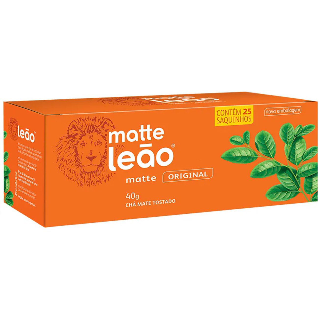 Cha Mate/guarana Recarrega leao 1,6g - Compra Food Service