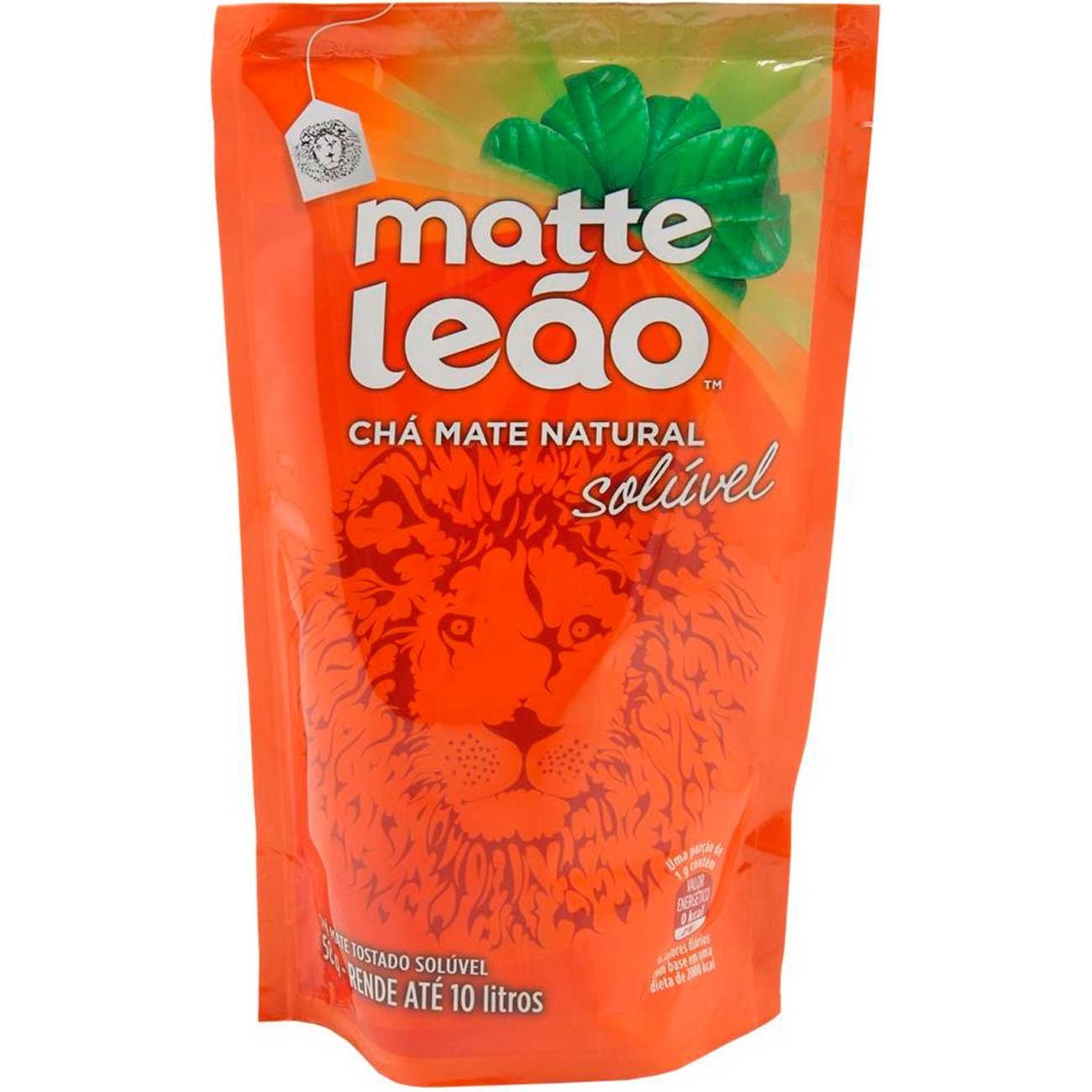 Chá Mate Natural Matte leão 16g com 10 Sachês