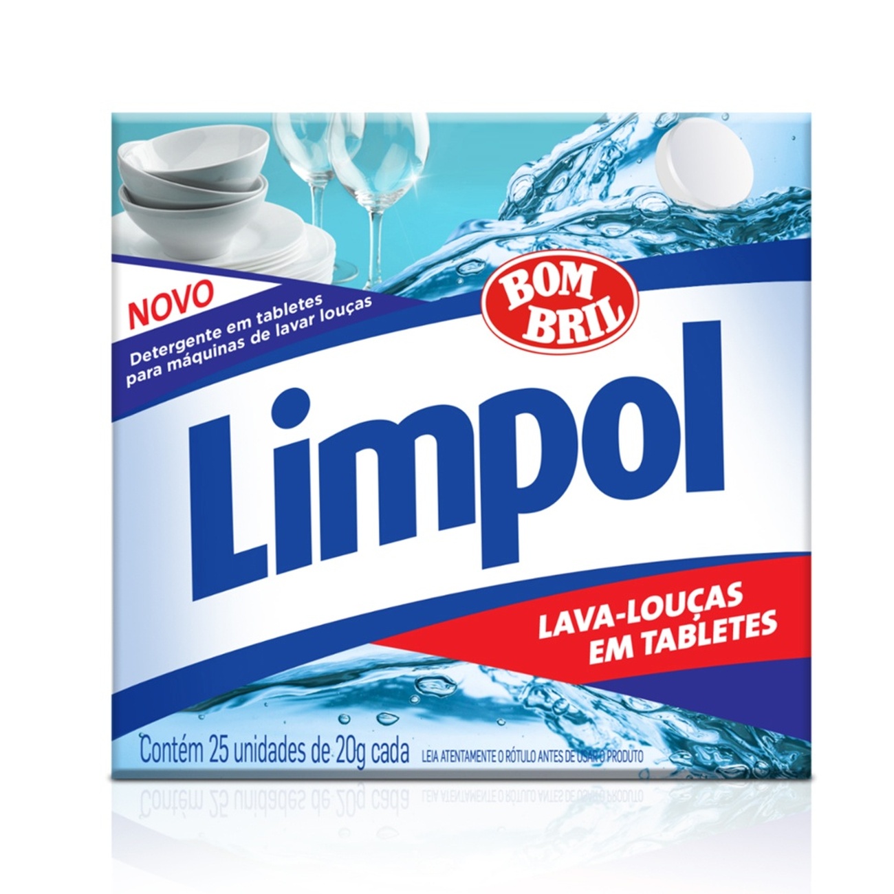 Detergente Em Tabletes Limpol Mquina De Lavar Louas 500g