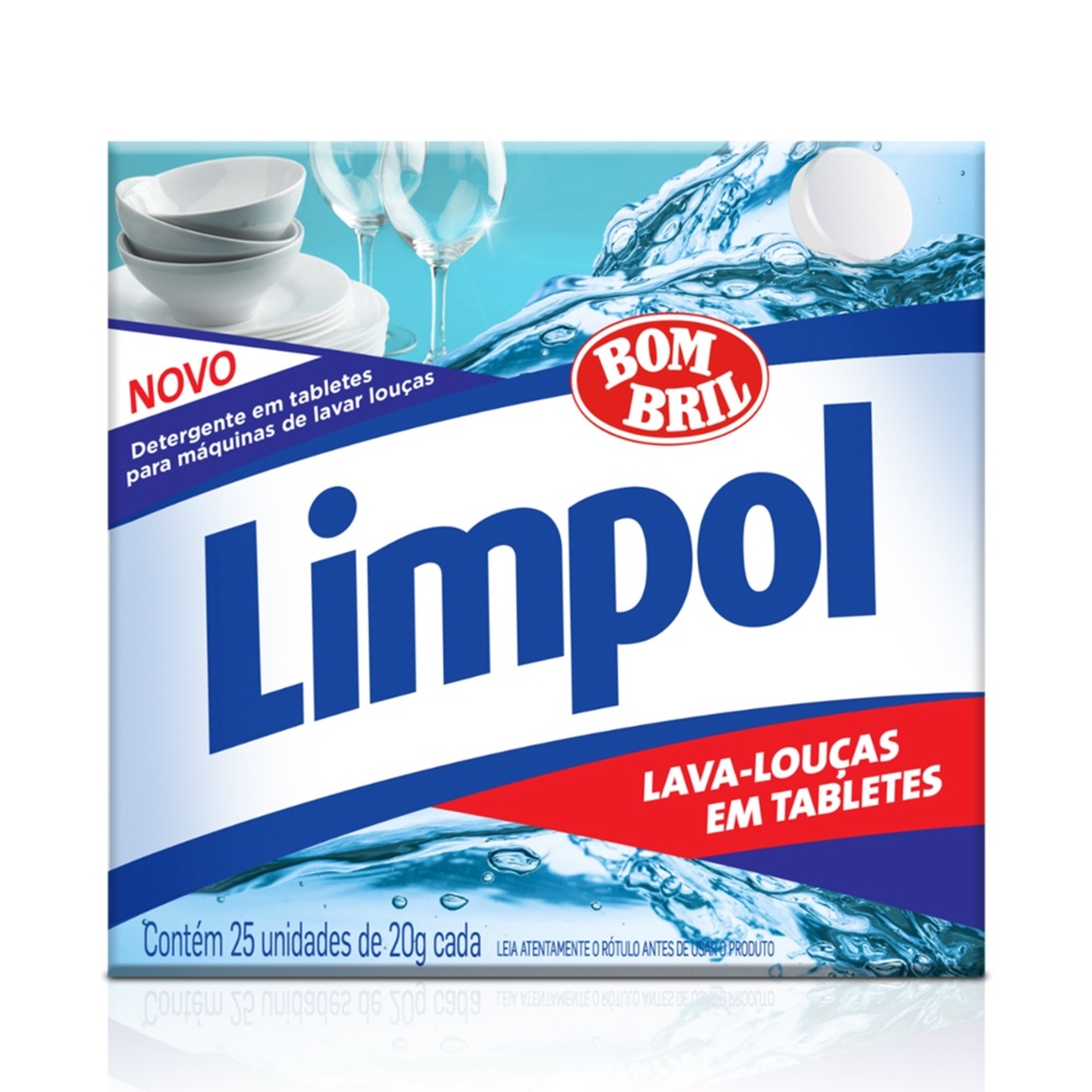 Detergente Em Tabletes Limpol Mquina De Lavar Louas 500g