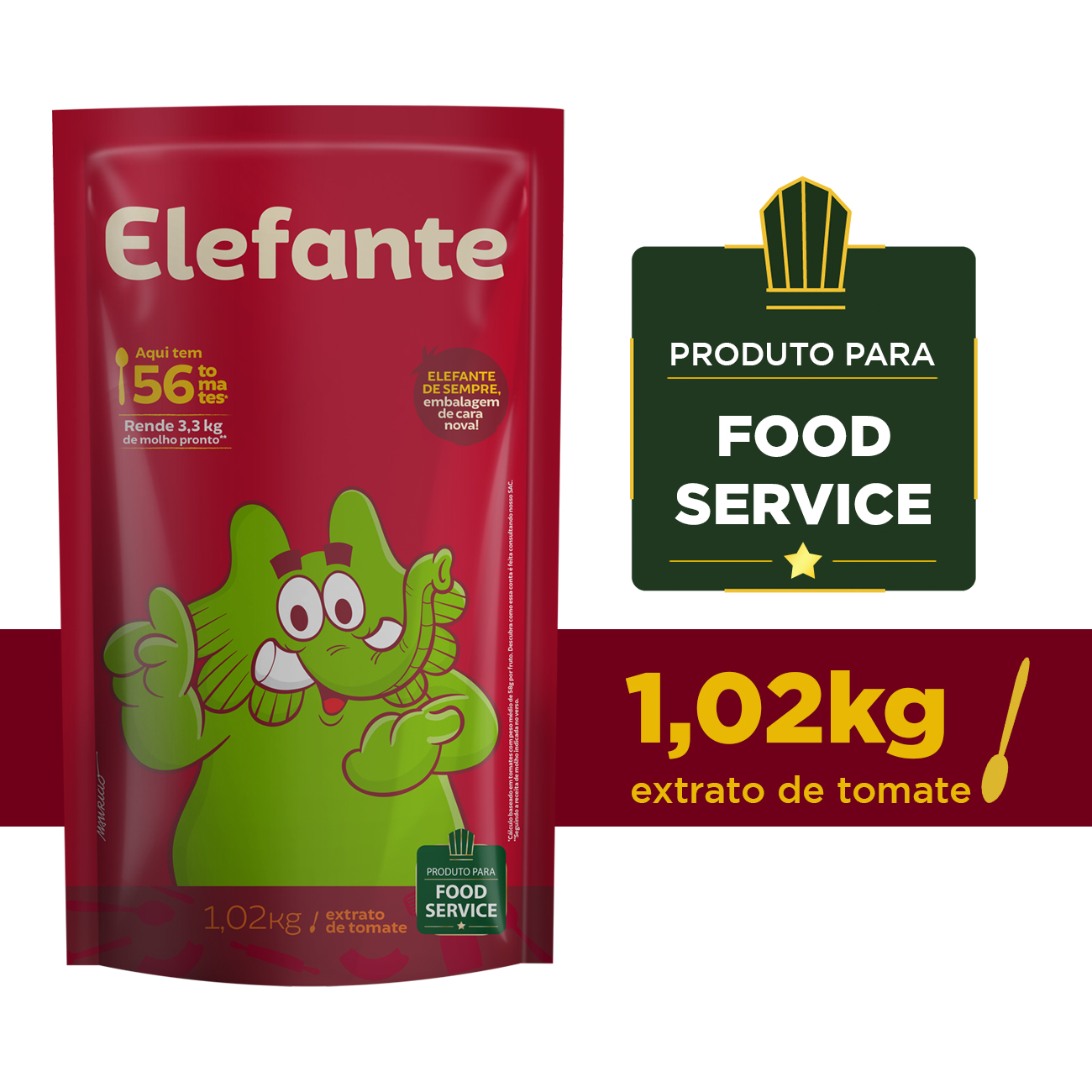 Extrato de Tomate Sach Elefante 1,02kg