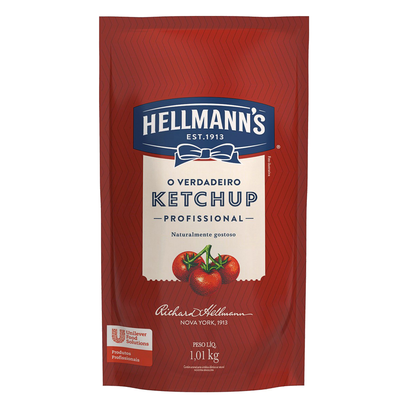 Ketchup Hellmann's Tradicional Doypack 1,01kg