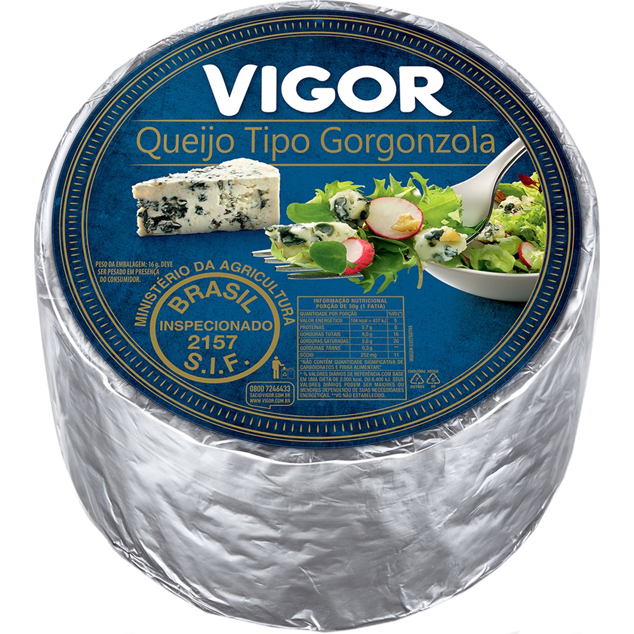 Gorgonzola Quata Pç 3Kg