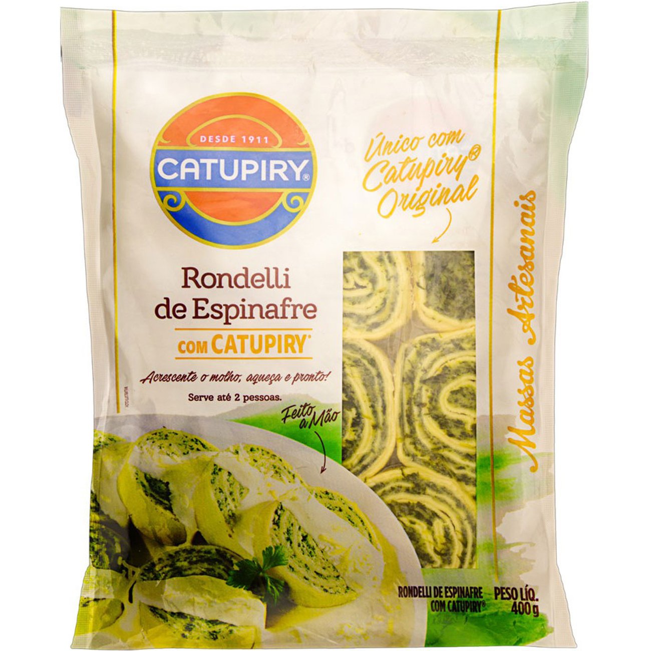 EMPANADA DE CARNE COM CATUPIRY®ORIGINAL – Catupiry