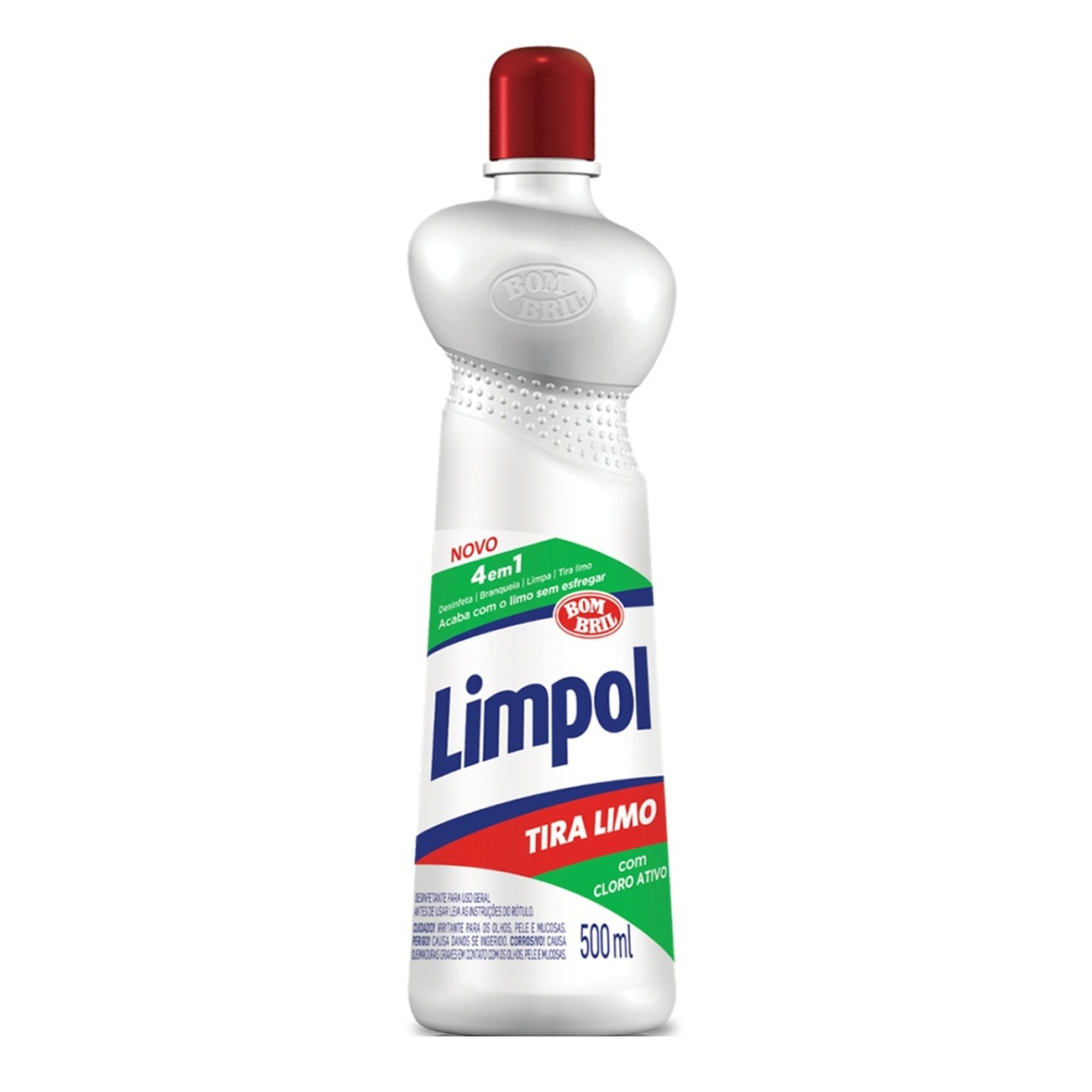Tira-Limo Limpol Squeezee 4 Em 1 Cloro 500ml