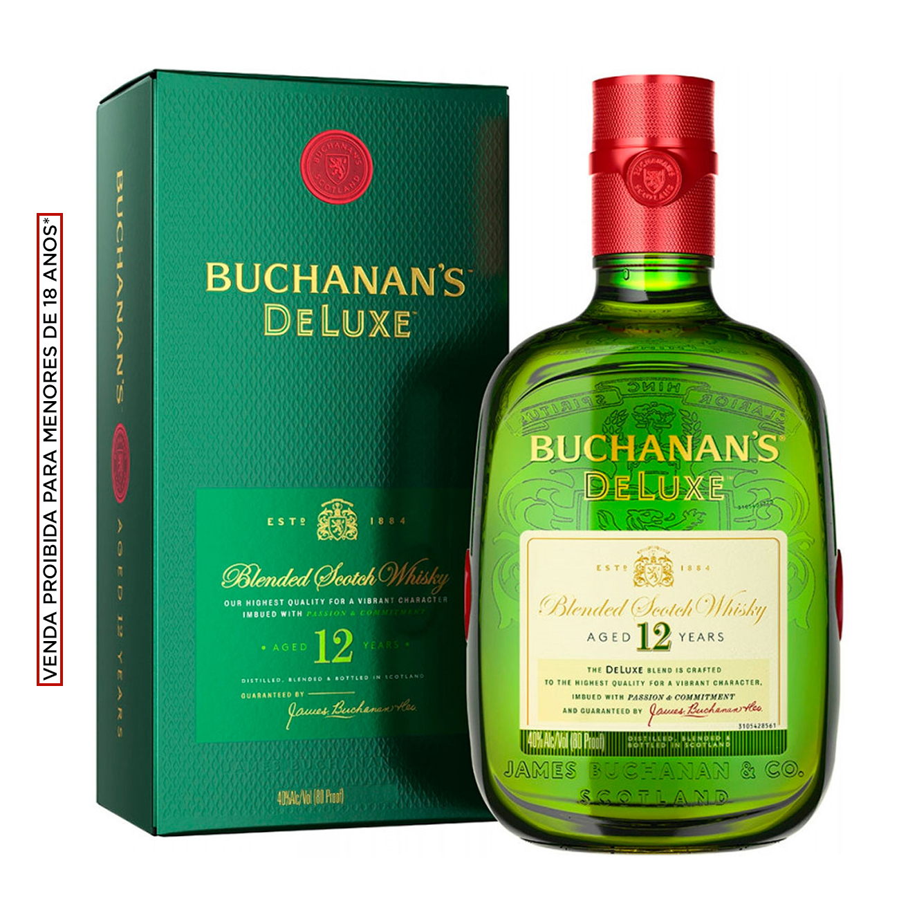 Whisky Escocs Buchanan's Deluxe 12 Anos 1L
