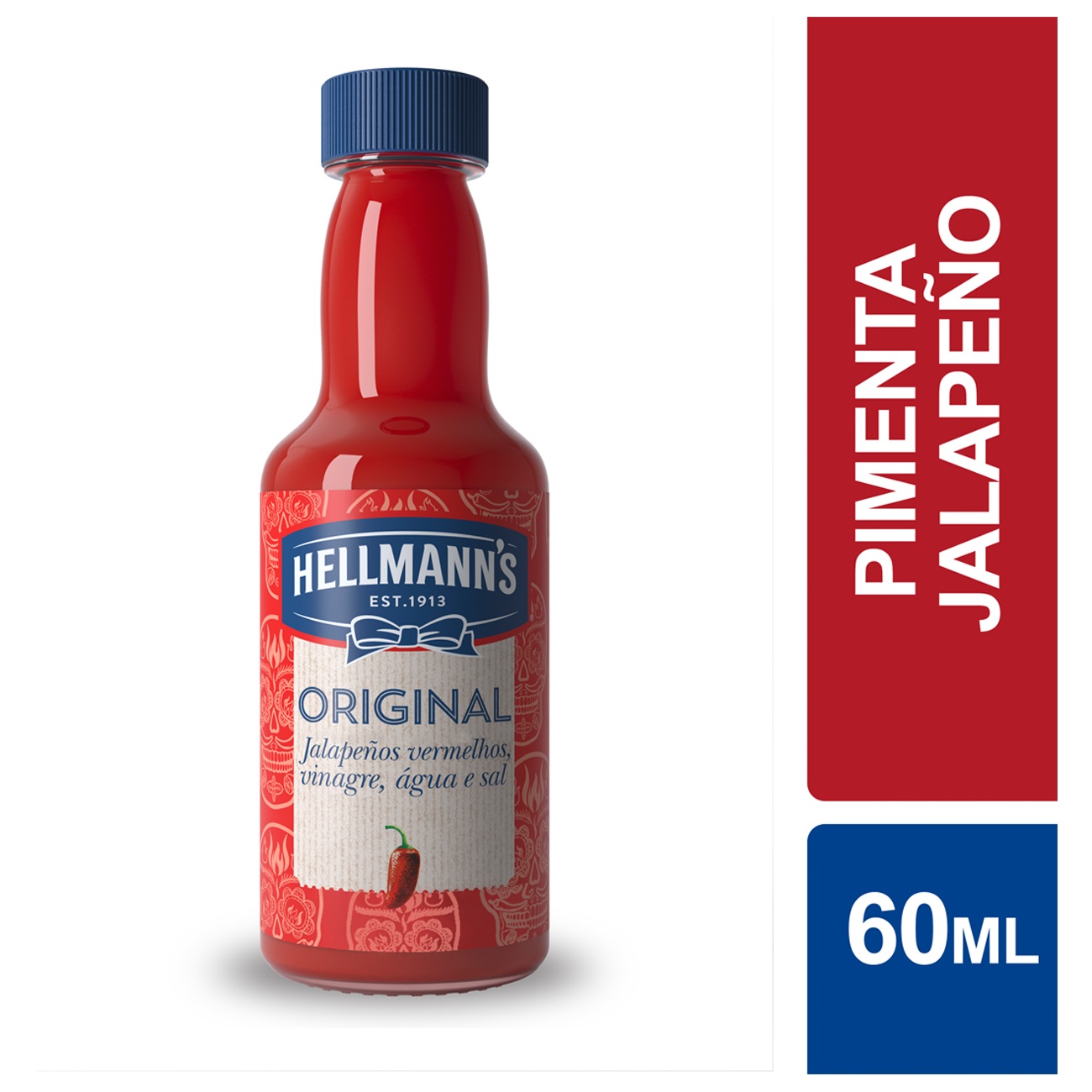 Molho de Pimenta Hellmann's�Jalape�o Original 60ml