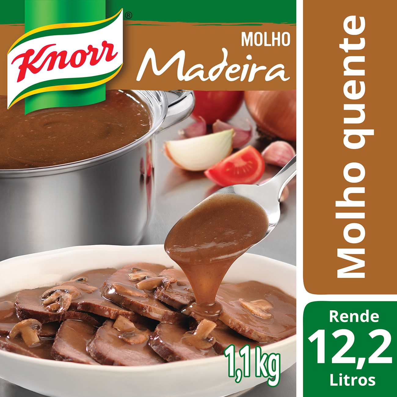 Molho Madeira Knorr Bag 1,1kg