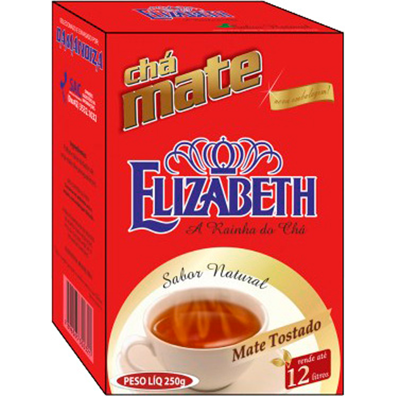 Chá Mate Elizabeth 250g - Compra Food Service