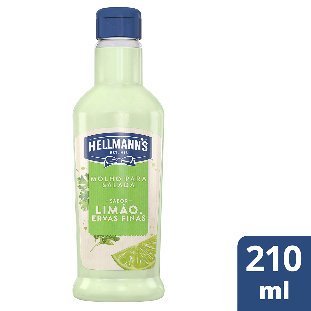 Molho para Salada Lim�o e Ervas Finas Hellmann's 210mL
