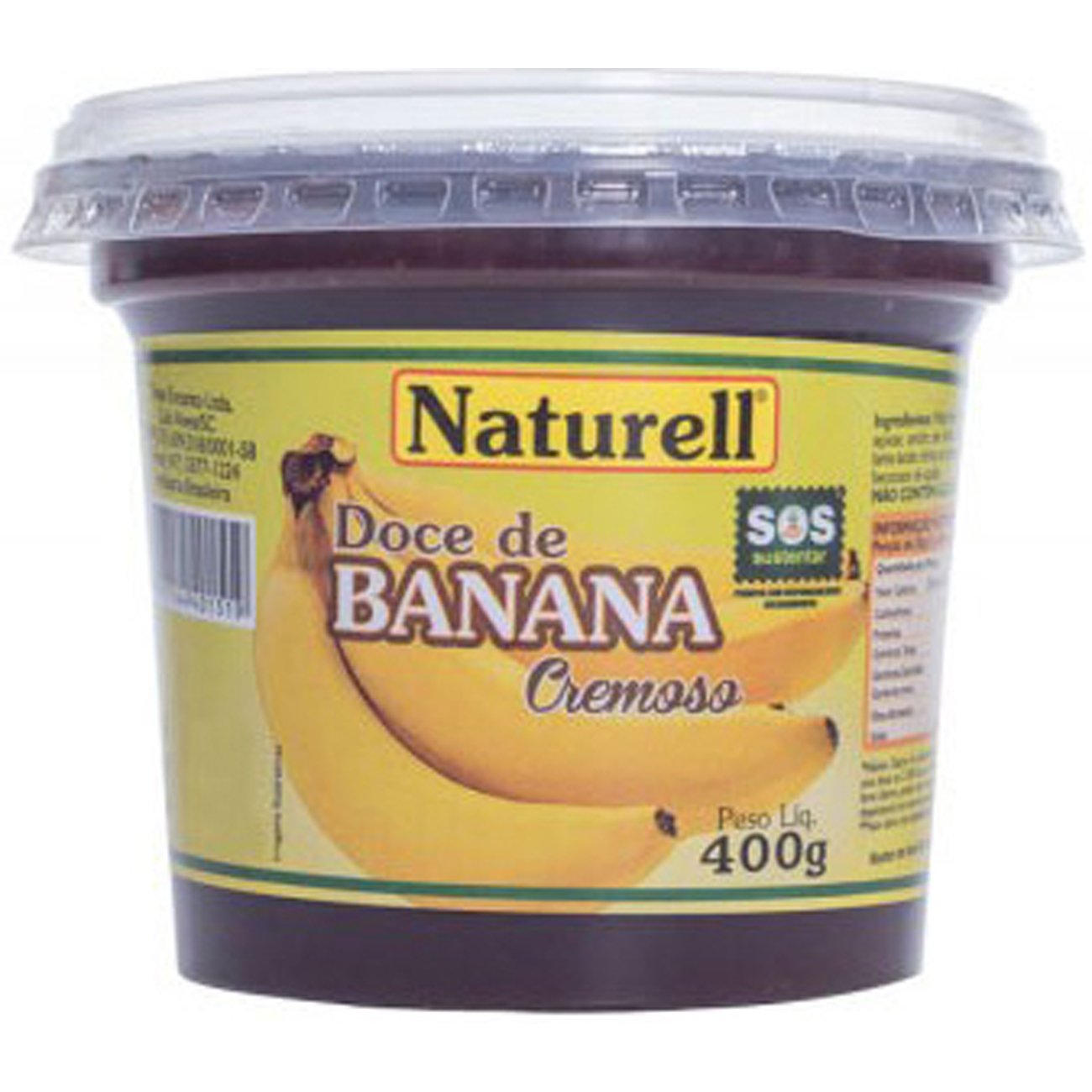 Doce Banana 400g - Ritter Alimentos