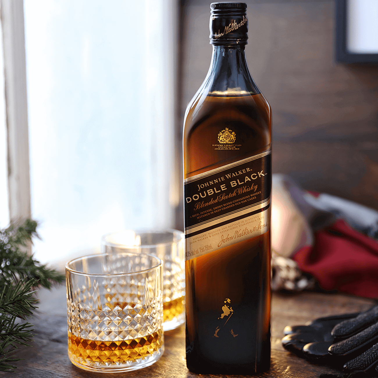 Whisky Escocs Johnnie Walker Double Black 1L