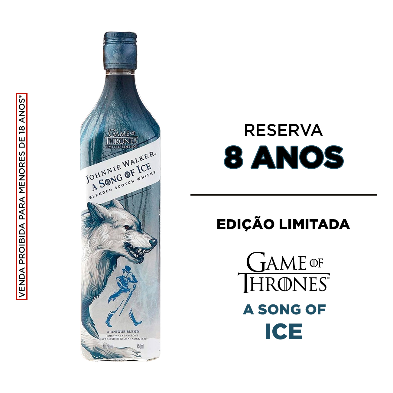 Whisky Escocs Johnnie Walker Song of Ice 750ml