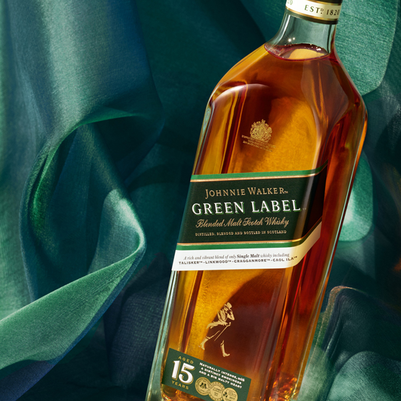 Whisky Escocs Johnnie Walker Green Label 750ml