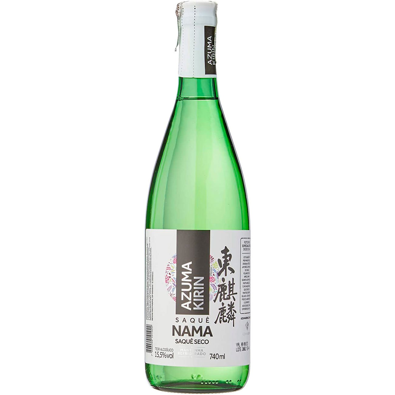 Saquê Azuma Kirin Namazake Vidro 740ml - Compra Food Service