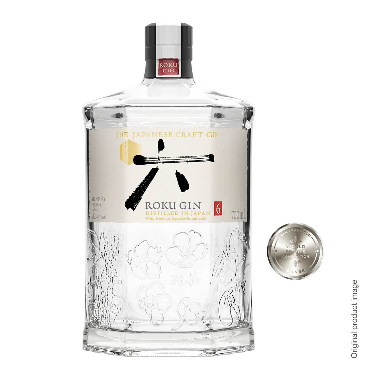 Gin Japons ROKU Garrafa 700ml