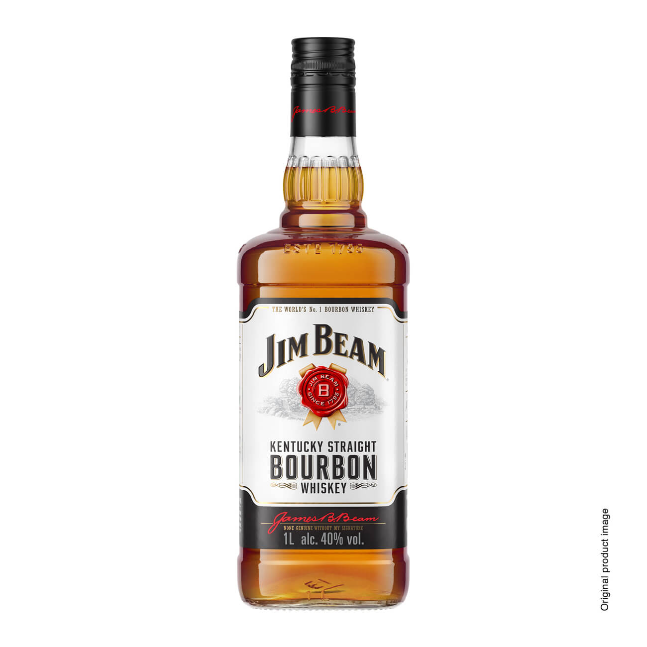 Whisky Bourbon Americano Jim Beam White 1L