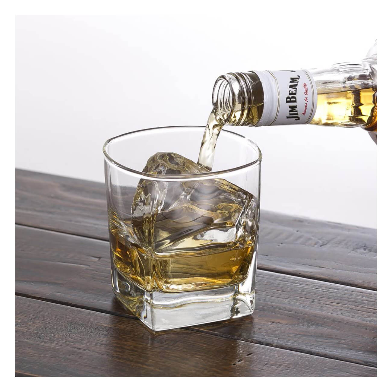 Whisky Bourbon Americano Jim Beam White 1L