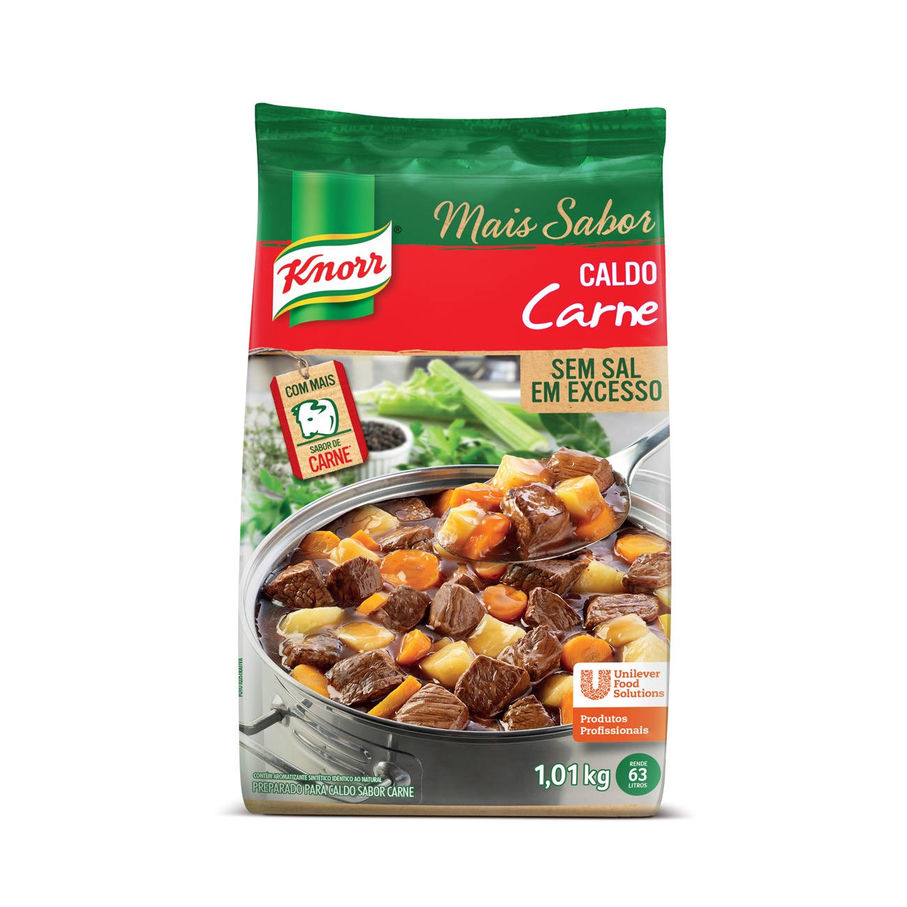 Caldo Knorr Carne Bag 1,01kg
