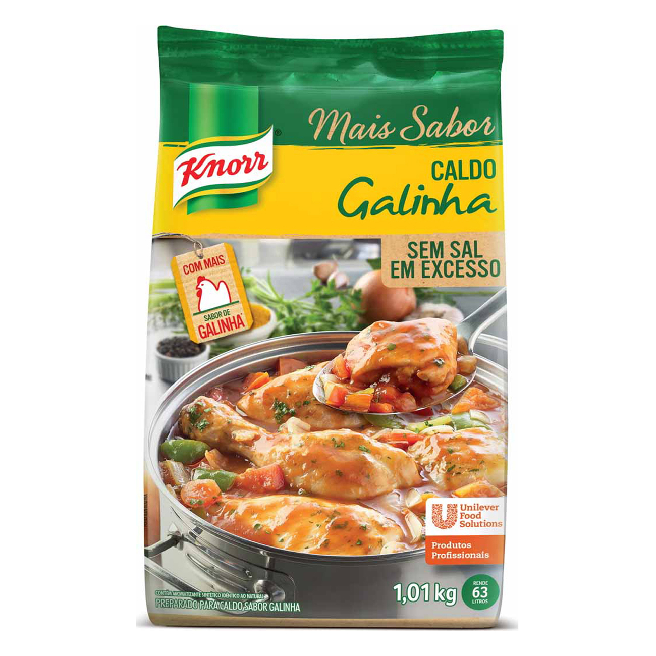 Caldo Knorr Galinha Bag 1,01kg