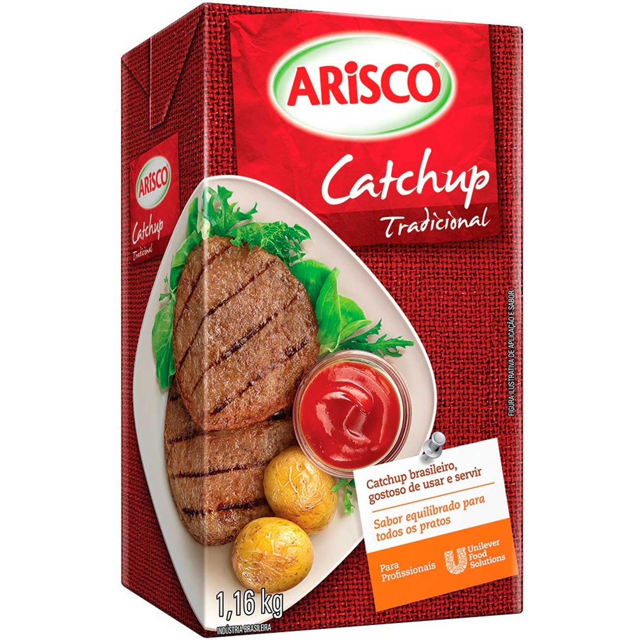 Ketchup Arisco Tradicional Tetra Pak 1,16kg