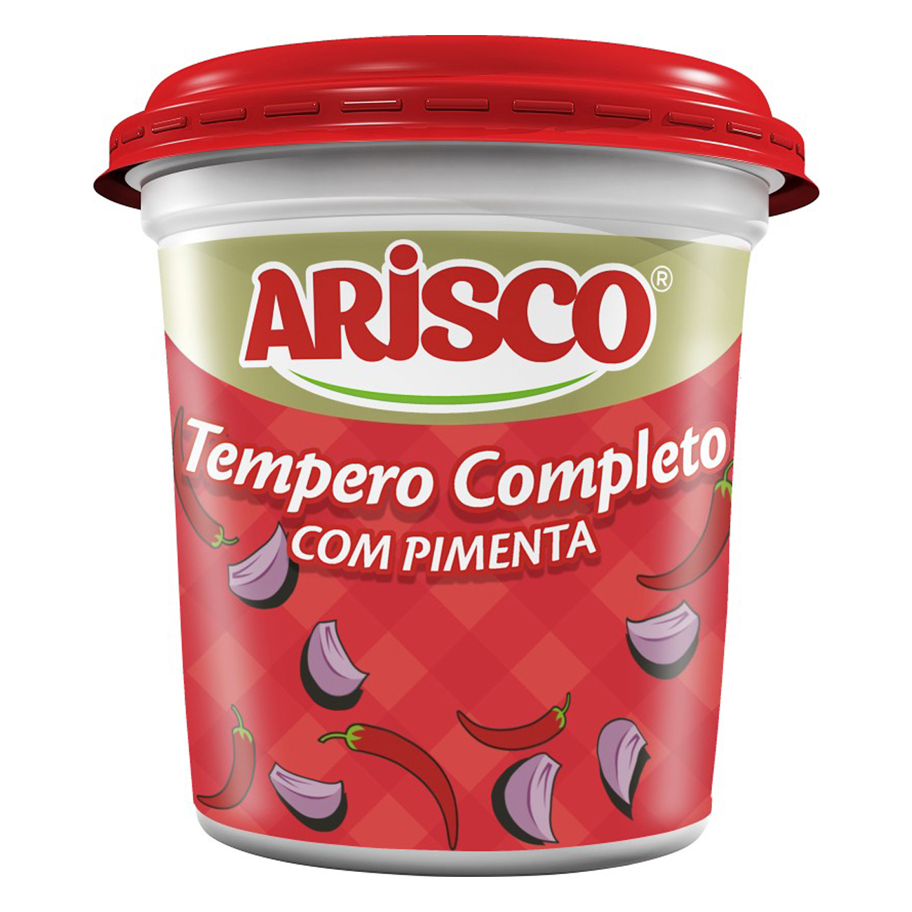 Tempero Completo Arisco com Pimenta Pote 1kg